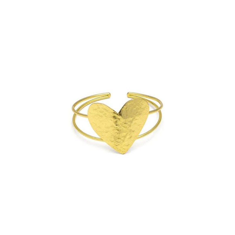 DD11155 BRACCIALE FASCIA 2 LINEE CUORE