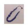 COLLAR LARGO CON CUENTAS DE RESINA