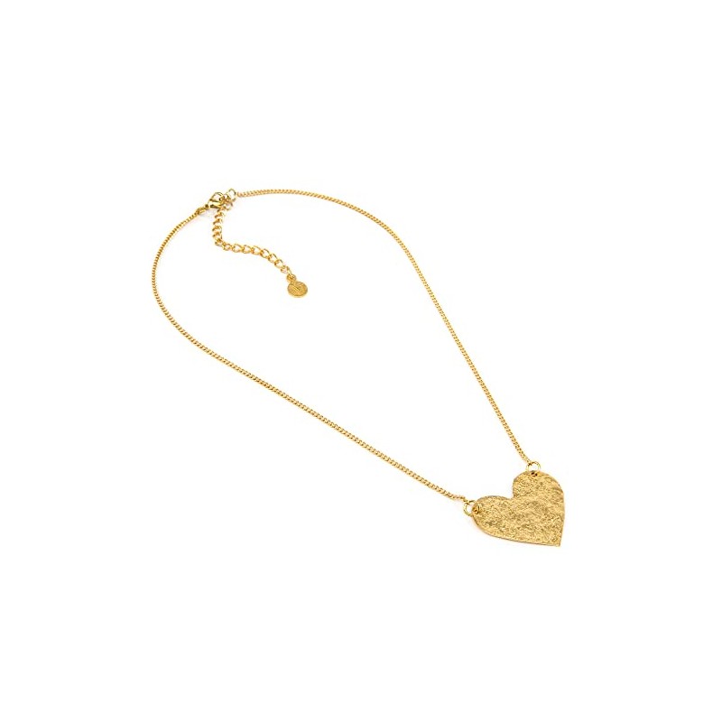 COLLANA CUORE PIATTO