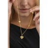 COLLANA CATENA LUNGA CUORI
