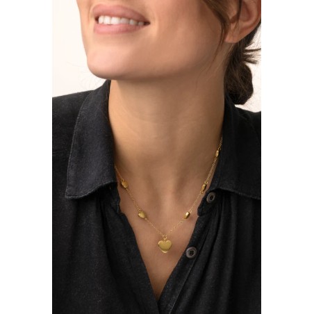 COLLANA CATENA CUORI
