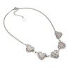 COLLANA 5 CUORI MICRO FILO