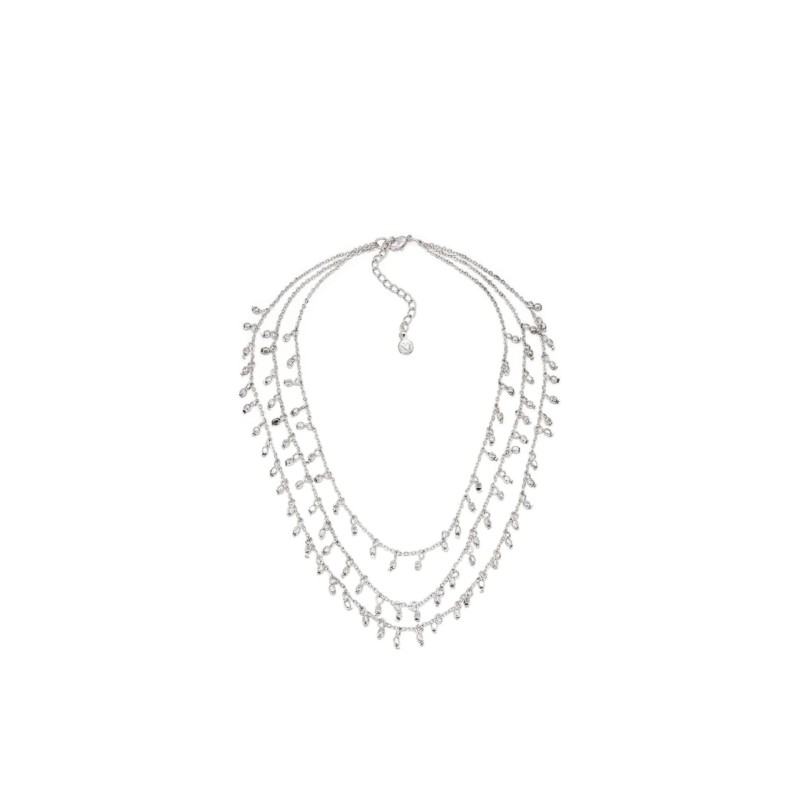 COLLANA TRE CATENE MINI ELEMENTI PENDENT