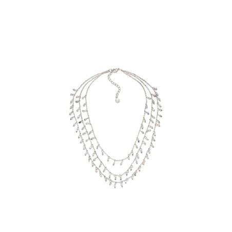 COLLANA TRE CATENE MINI ELEMENTI PENDENT