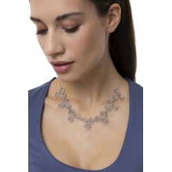 COLLANA SPIRALI LUMINOSE