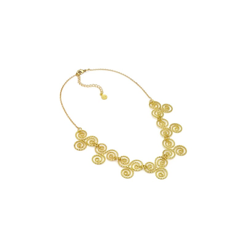 COLLANA SPIRALI LUMINOSE